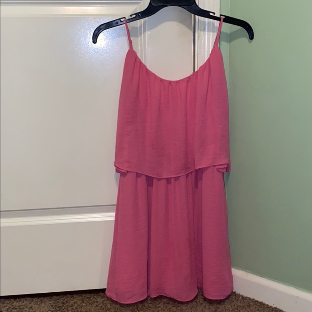 Forever 21 pink boutique dress